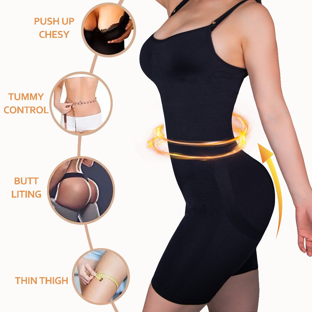 Shapewear Bodysuits for Women Tummy Control Full Body Seamless Shaper Butt Lifter Shorts Bodysuit