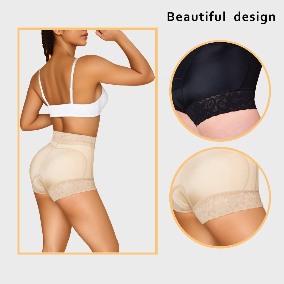 Body-Shaping Butt Lifting Pants with Tummy Control - All Seasons Thin Style in Black, Skin Color & Lavender